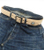 HIMEJI LEATHER GARRISON STUDS BELT