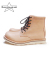 SLOW WEAR 栃木レザー PLAIN MID BOOTS