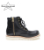 SLOW WEAR OILD LEATHER PLAIN MID BOOTS