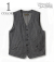 Indigo Dobby Gilet