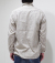 ORGUEIL Stripe Shawl Collar Shirt