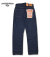 SMALL LUMP NEP SELVEDGE DENIM STRAIGHT JEANS