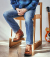 Selvage Regular Straight Jeans, Aged 53