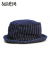 SUGAR CANE WABASH STRIPE PORKPIE HAT