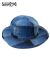 SUGAR CANE 10oz. INDIGO GRADATION CHECK WORK HAT