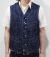 SUGAR CANE 12oz WABASH STRIPE WORK VEST