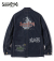 SUGAR CANE 11oz. BLUE DENIM 1920's CARTOON WORK COAT