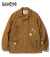 SUGAR CANE 13oz. BROWN DUCK 1920's CARTOON WORK COAT