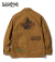 SUGAR CANE 13oz. BROWN DUCK 1920's CARTOON WORK COAT
