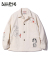 9oz. WHITE BOAT SAIL DRILL 1921's CARTOON WORK COAT