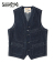 11oz. BLUE DENIM WORK VEST