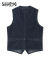 11oz. BLUE DENIM WORK VEST