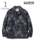 9.5oz. PATCHWORK DENIM WORK COAT