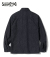 10.5oz. INDIGO JACQUARD ZIP SHIRT