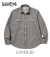 SUGAR CANE HICKORY STRIPE WORK SHIRT