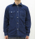 SUGAR CANE 4.5oz. CASINO STRIPE WORK SHIRT