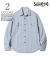 DOBBY STRIPE WORK SHIRT