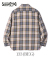SUGAE CANE TWILL CHECK WORK SHIRT