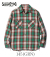 SUGAE CANE TWILL CHECK WORK SHIRT