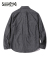 SUGAR CANE BLACK CHAMBRAY WORK SHIRT