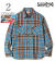 TWILL CHECK WORK SHIRT
