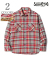 TWILL CHECK WORK SHIRT