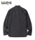 8.7oz. BLACK WABASH STRIPE WORK SHIRT