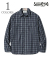 4oz. INDIGO CHECK WORK SHIRT