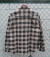WASHER HERRINGBONE CHECK WESTERN SHIRT