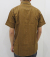 SUGAR CANE 8.5oz. BROWN WABASH STRIPE WORK SHIRT