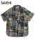 MADRAS CHECK PATCHWORK B.D. SHIRT