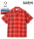 MADRAS CHECK OPEN SHIRT