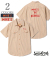 COKE STRIPE WORK SHIRT MIKE'S 66 SERVICE