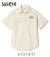 CHAMBRAY WORK SHIRT with CHAIN EMBROIDERED