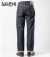 砂糖黍製 14oz. 琉球藍混左綾DENIM