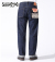 SUGAR CANE 13.5oz. BLUE DENIM WAIST OVERALLS 1946MODEL