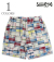 MADRAS CHECK PATCHWORK SHORTS