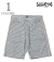6oz. INDIGO STRIPE DOUBLE KNEE SHORTS