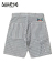 6oz. INDIGO STRIPE DOUBLE KNEE SHORTS