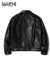 BLACK HORSEHIDE LEATHER JACKET 1956 MODEL