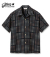TYPEWRITER COTTON OPEN SHIRT POLKA DOT