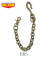 Brass Wallet Chain Short