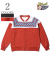 WHITESVILLE SNOW PATTERN ZIP SWEAT SHIRT