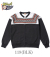 WHITESVILLE SNOW PATTERN ZIP SWEAT SHIRT