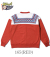 WHITESVILLE SNOW PATTERN ZIP SWEAT SHIRT
