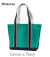 Deluxe Pocket Tote Bag Long Handle