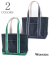 Deluxe Pocket Tote Bag Long Handle 