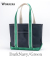Deluxe Pocket Tote Bag Long Handle 