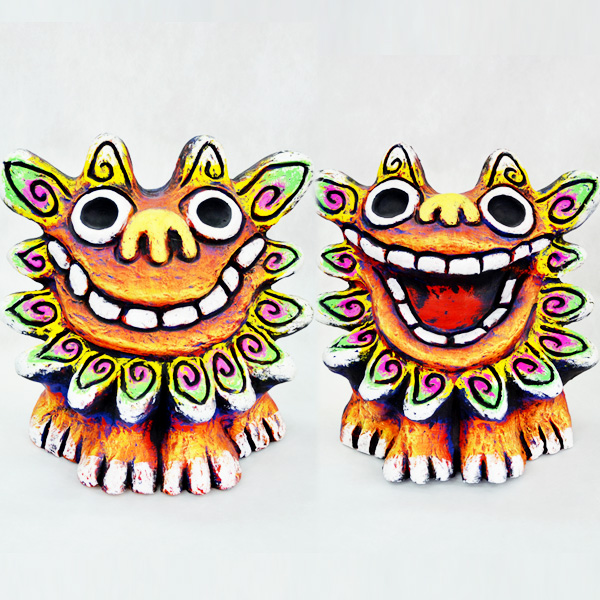 シーサー　（クローバーL 赤）