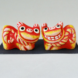 シーサー　（豆横）